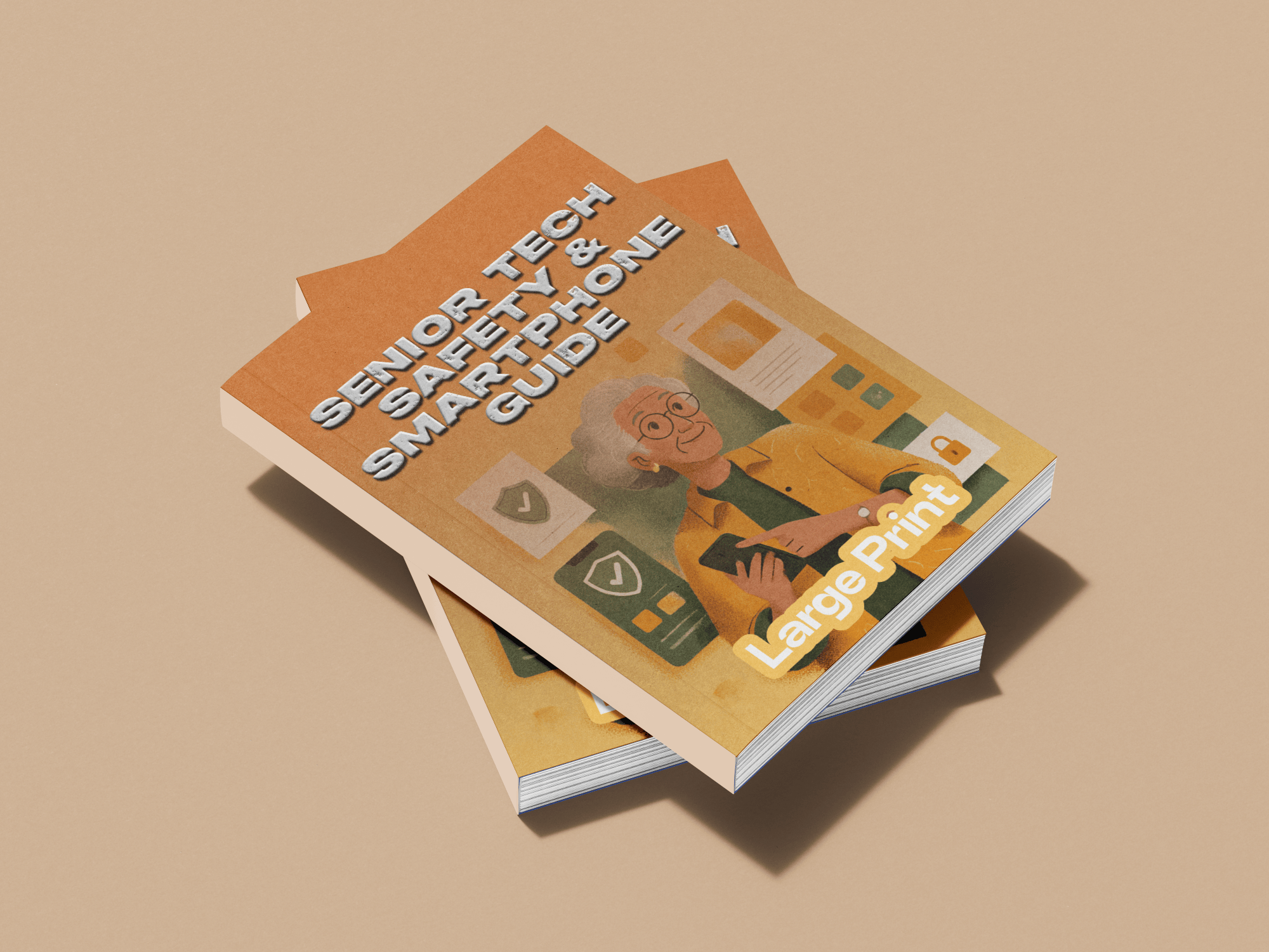 Bright Mind Printables Digital Product Senior Tech Safety & Smartphone Guide